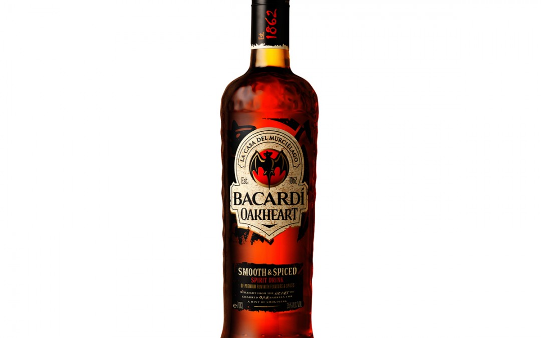 Bacardi Oakheart Euro Bottle NO GLOW