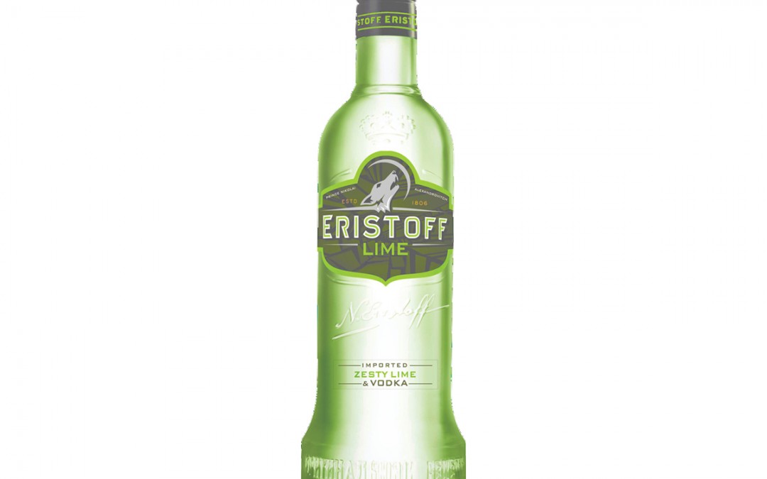 ERISTOFF LIME BOTTLE black