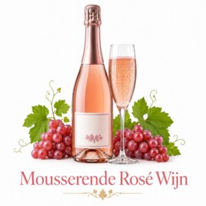 Mousserende rosé wijn