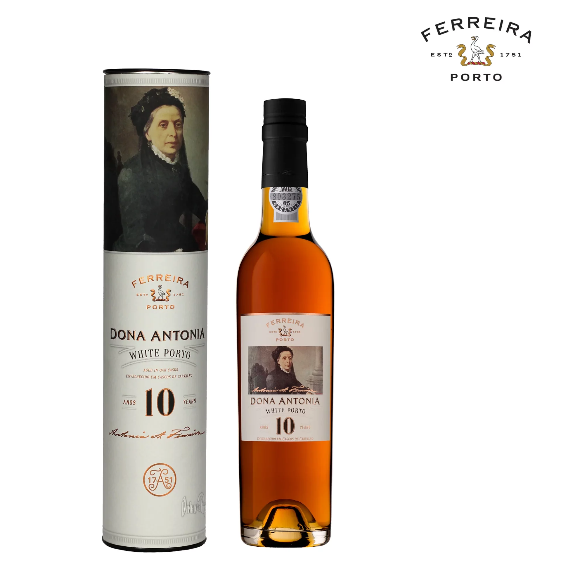 Ferreira Port Dona Antonio 10 Years Old White 37.5CL
